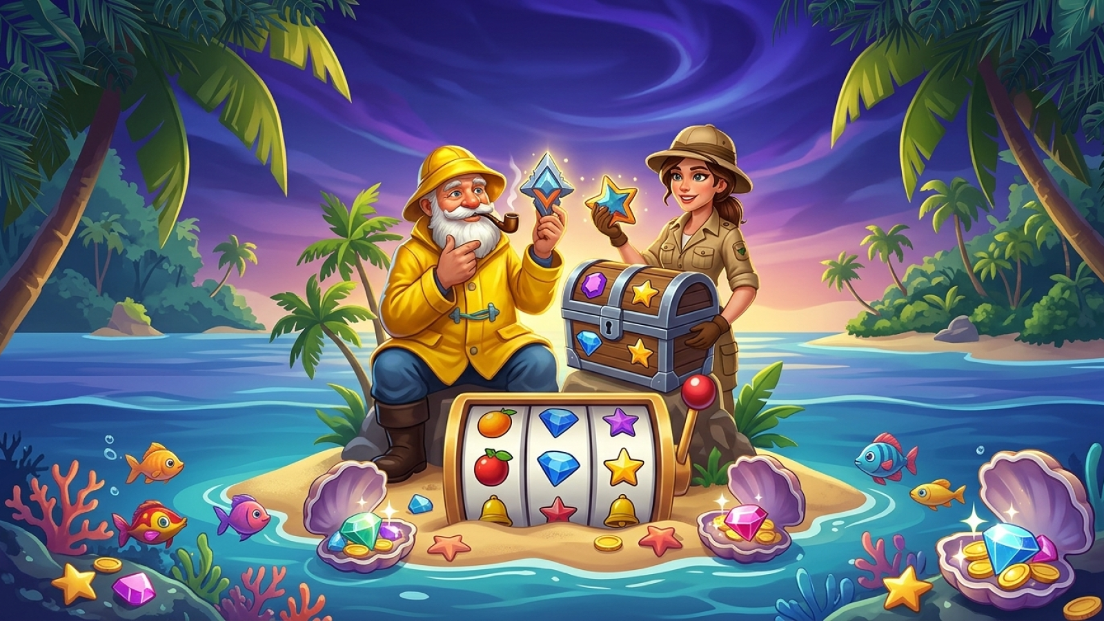 Gamblezen Casino: Illustrative Szene; Bewertung: 9.5/10; Lizenz: Curacao Gaming Control Board